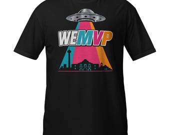 WEMVP Shirt, Alien UFO Tee, Basketball Fan Shirt, San Antonio Graphic Tee, Fiesta Style Shirt