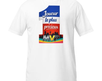 フランス人MVPサンアントニオ・スカイラインシャツ | スパーズバスケットボールファンTシャツ | サンアントニオフープスグラフィック半袖ユニセックスTシャツ