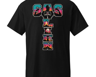 Fiesta SAS Alien Shirt, San Antonio Basketball Tee, Teal Pink Orange Alien Era Shirt, Space Hoops Fan Shirt, San Antonio Sports Tee
