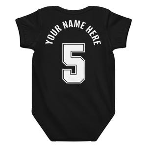 Custom San Antonio Baby Onesie, Personalized Spurs Baby Outfit, Fiesta Baby Bodysuit, Custom Name Number Baby Jersey, Basketball Baby Gift
