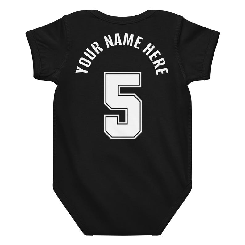 Custom San Antonio Baby Onesie, Personalized Spurs Baby Outfit, Fiesta Baby Bodysuit, Custom Name Number Baby Jersey, Basketball Baby Gift