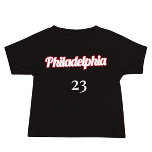 Philadelphia Baby Jersey T-Shirt, LeBABY Kids Tee, Basketball Kids Jersey, Philly Toddler Shirt