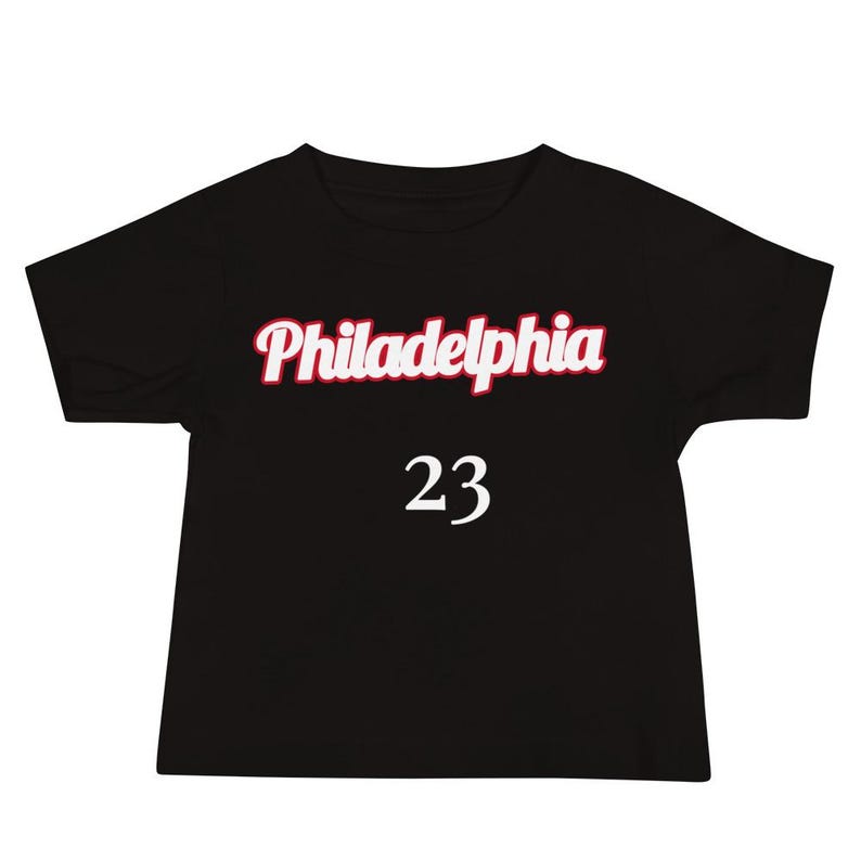 Philadelphia Baby Jersey T-Shirt, LeBABY Kids Tee, Basketball Kids Jersey, Philly Toddler Shirt