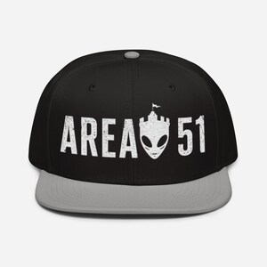 Spurs Snapback Hat Area 51, San Antonio Hat, NBA Cap, Alien Hat, Basketball Snapback, Spurs Streetwear Hat