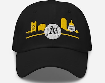 Sacramento Skyline Baseball Cap | Gold A's Fan Hat