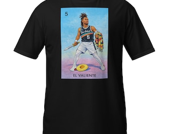 El Valiente Spurs Lotería Shirt – Fearless Basketball Fan Tee