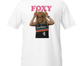 Wayne's World Garth Foxy Dance Shirt • Fiesta San Antonio Parody Tee