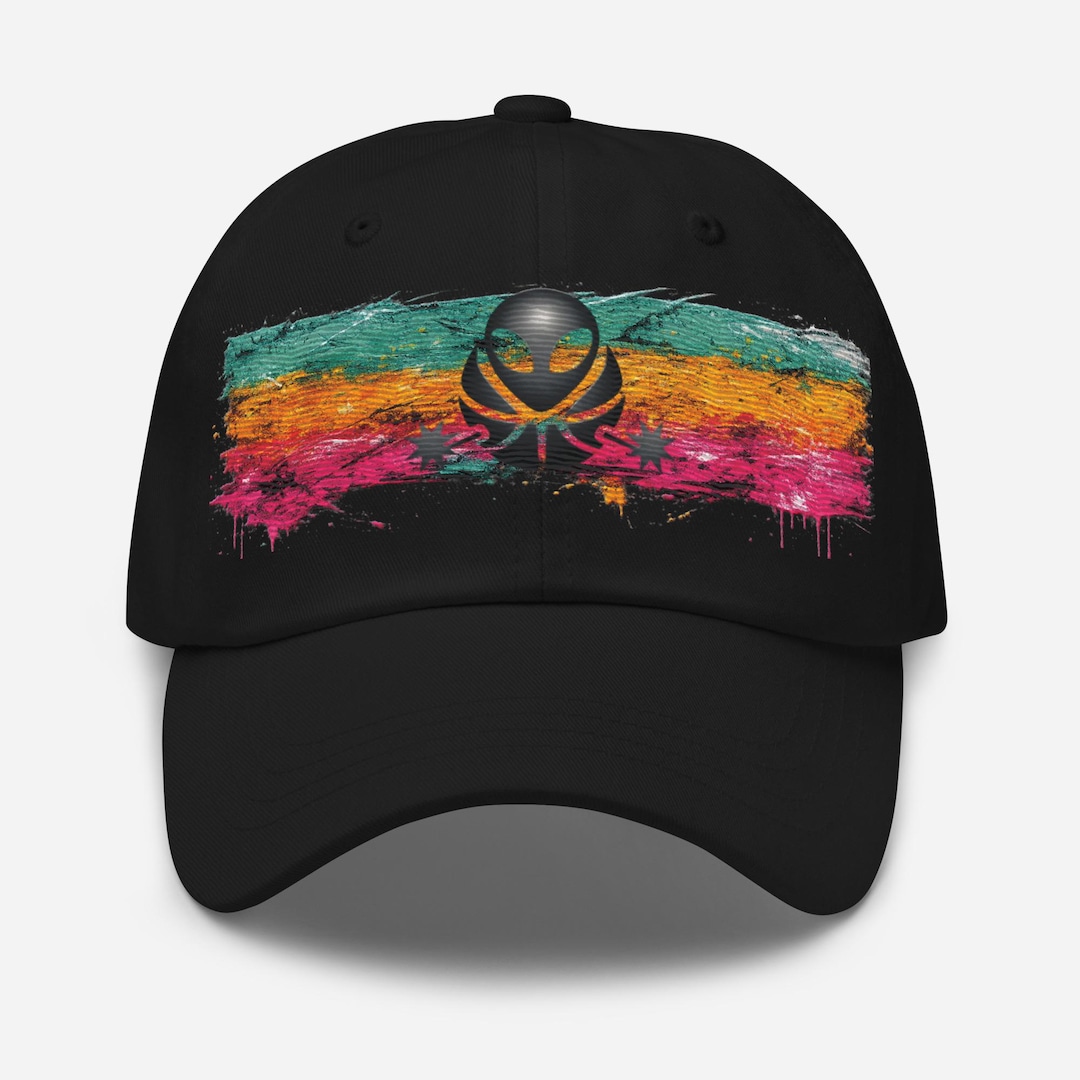 Black Alien Spurs Hat – Wemby Alien Cap – San Antonio Spurs Fiesta Hat ...