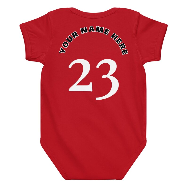 Custom Philadelphia Baby Onesie, Personalized Baby Outfit, LeBABY Baby Bodysuit, Custom Name Baby Jersey, Basketball Baby Gift