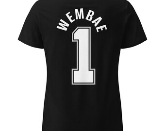 San Antonio Fiesta Shirt Women | Wembae Shirt Back Print | Basketball Girlfriend Shirt | Wemby womens fan shirt