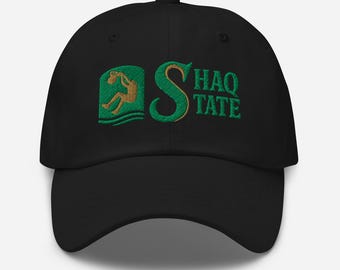 Shaq State Hat – Sacramento State Basketball NIL GM | Shaquille O’Neal Hornets Horizontal Cap