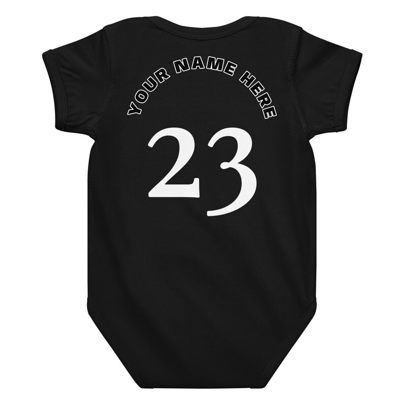 Custom Philadelphia Baby Onesie, Personalized Baby Outfit, LeBABY Baby Bodysuit, Custom Name Baby Jersey, Basketball Baby Gift
