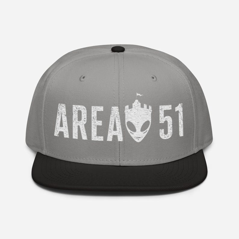 Spurs Snapback Hat Area 51, San Antonio Hat, NBA Cap, Alien Hat, Basketball Snapback, Spurs Streetwear Hat