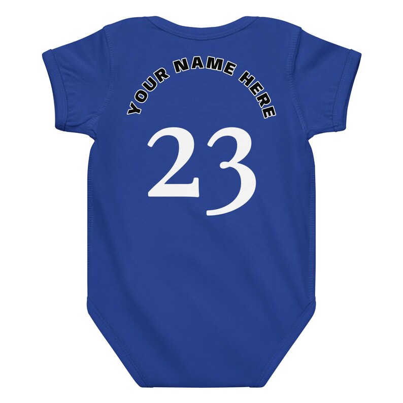 Custom Philadelphia Baby Onesie, Personalized Baby Outfit, LeBABY Baby Bodysuit, Custom Name Baby Jersey, Basketball Baby Gift