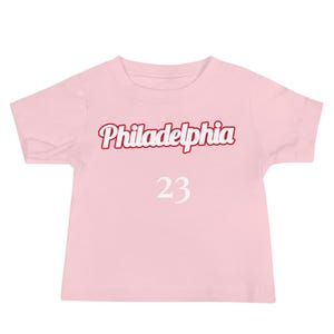 Philadelphia Baby Jersey T-Shirt, LeBABY Kids Tee, Basketball Kids Jersey, Philly Toddler Shirt