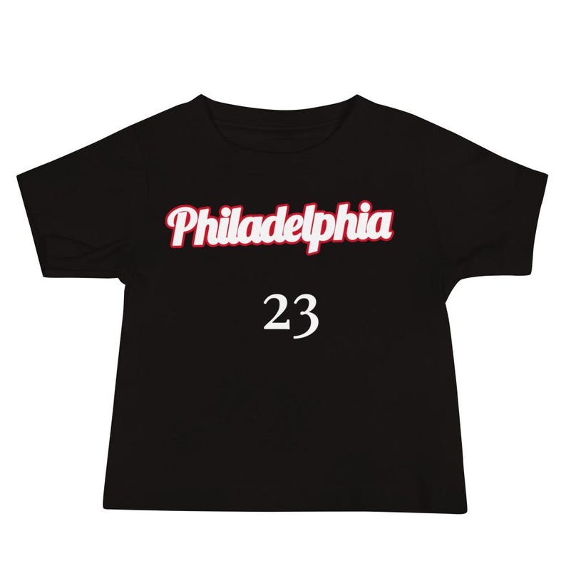 Custom Baby Shirt, Personalized Philadelphia Basketball Baby Tee, LeBABY Shirt, Philly Basketball Baby Gift