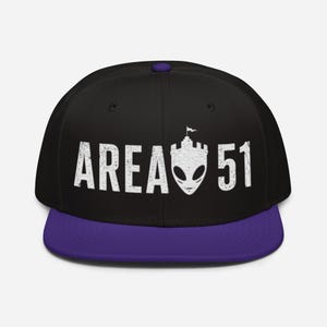 Spurs Snapback Hat Area 51, San Antonio Hat, NBA Cap, Alien Hat, Basketball Snapback, Spurs Streetwear Hat