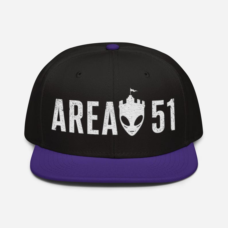 Spurs Snapback Hat Area 51, San Antonio Hat, NBA Cap, Alien Hat, Basketball Snapback, Spurs Streetwear Hat