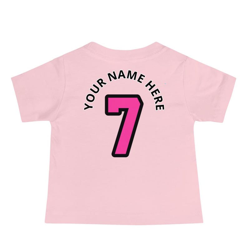 Custom Baby Shirt, Personalized Miami Basketball Baby Tee, BABYTOKOUNMPO Shirt, Vice Basketball Baby Gift