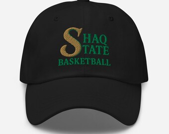 Shaq State Basketball Hat | Sacramento NIL Hornets Cap | Shaquille O’Neal Fan Embroidered Cap