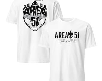Camiseta blanca de los Spurs, Área 51, Camiseta de baloncesto de San Antonio, Camiseta Wembanyama, Camiseta Race for Seis, Camiseta de ropa urbana de la NBA, Camiseta Alien Spurs