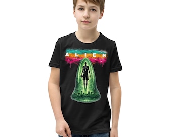 T-shirt Alien Wemby pour enfant – T-shirt de fan Fiesta Victor Wembanyama