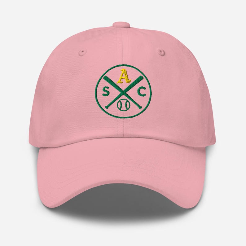 SAC Baseball Cap: Gold & Green Logo, Sacramento Fan Hat - Etsy