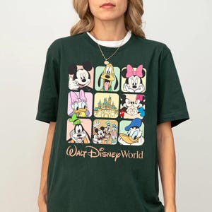 Retro Walt Disneyworld Shirt, Vintage Disney Micky und Freunde Shirt, Disney Familienurlaub Shirt, Disney Reise 2026 Shirt,Micky Maus Tee Bild 5