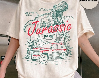 Vintage Jurassic World Park T-shirt, Universal Studios Hollywood Trip Tee, Jurassic Dinosaur T-rex Shirt, Disney Park Vacation Trip Shirt