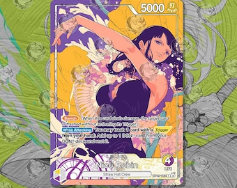 Nico Robin OP09 Custom Leader - Full Holographic