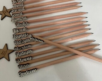personalized gift pen - gift pen - personal pen - pencil - named pen - school pen - teacher pen - classroom gift-back to school- office gift