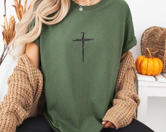 Unisex JOHN 3:16 with cross classic tee shirt