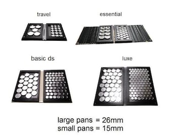 Magnetic Empty Makeup Palette for depot eyeshadows - Size Guide