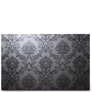 Empty makeup palette classic black damask gothic, birthday gifts for her.