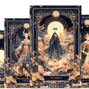 Tarot double sided beauty magnetic makeup palette fantasy gothic magic - Tarot Reading