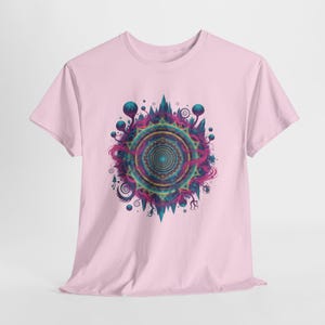 T-shirt Shpongle T-shirt psychedelische T-shirt Shpongle cadeau unieke kunst shirt Festival Wear shirt heilige geometrie T-shirt psychedelische kunst cadeau afbeelding 20