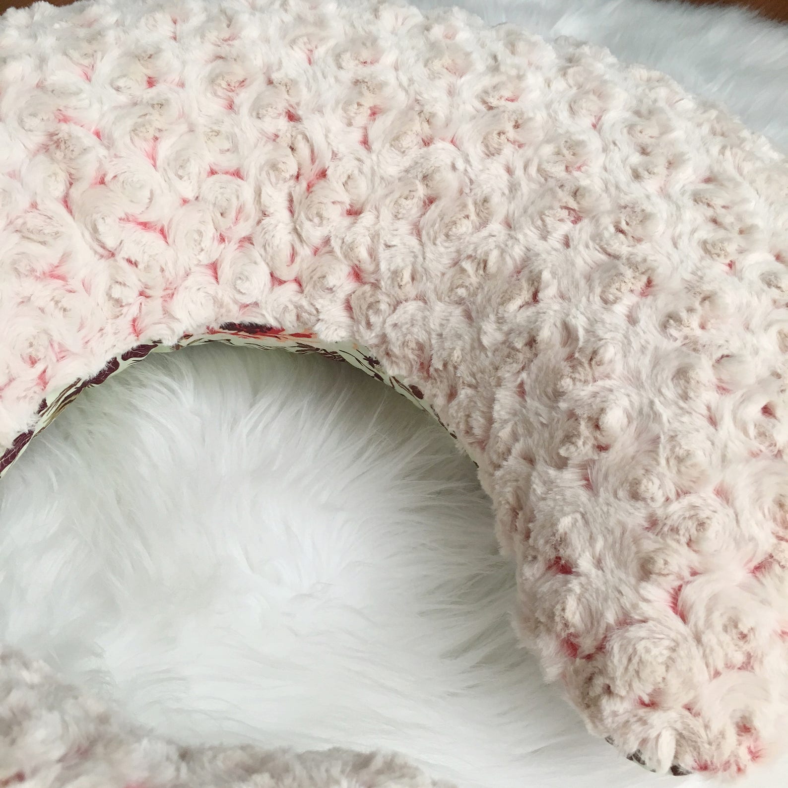 Floral Nursing Pillow / Floral Nursing Pillow Cover / Girl Etsy