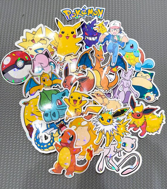 holographic pokemon card stickers Amazon.com: Trading Card Binder 4 Pocket 320 Cards,Card Holder Book with  Elastic Band Fit Most Standard Size Cards,Card Collection Binder Case for  Baseball Football Basketball Cards Pokemon & MTG,Pink Dandelion : Toys main image 0