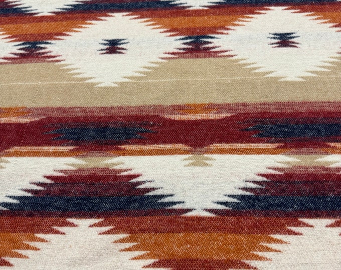 Wool Blend Blanket Throw - Desert Sunset