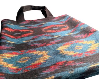 Southwestern Wool Blend Tote Bag | Market Bag | Everyday Carry Tote