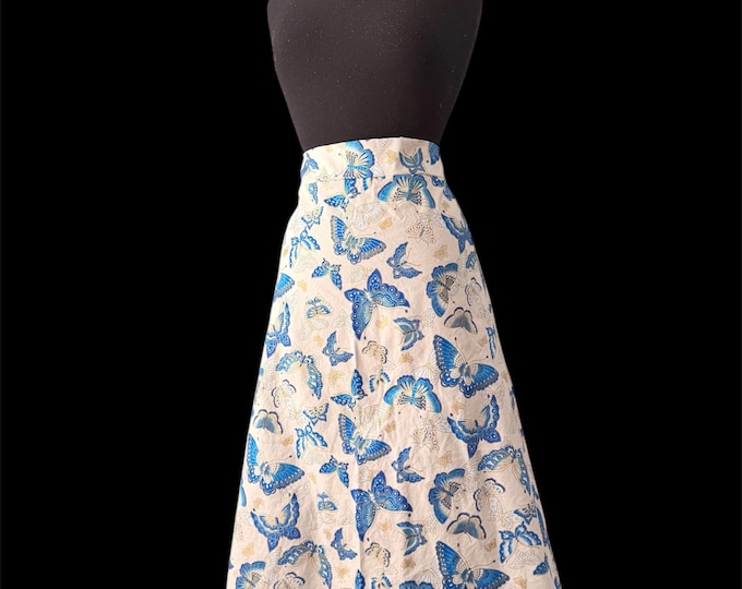 Sample Sale - 100% Cotton Skirt With Butterflies