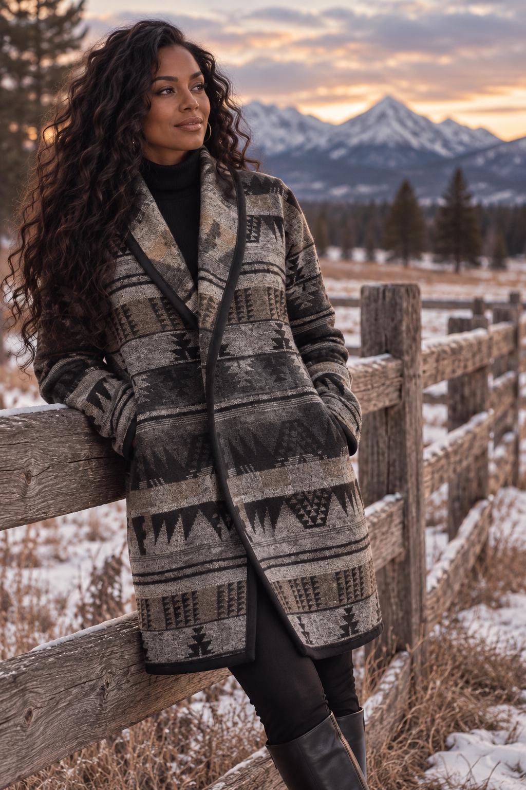 Geometric Cardigan - Etsy Canada