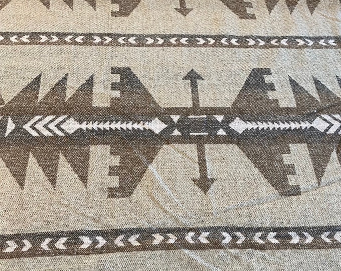 Blanket Throw In Camel Colors