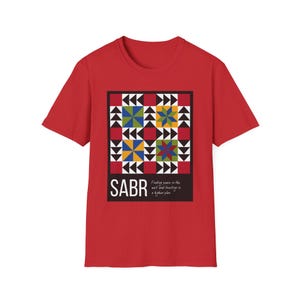 SABR Islamic T-Shirt | Geometric Pattern, Muslim Streetwear, Faith Tee image 13