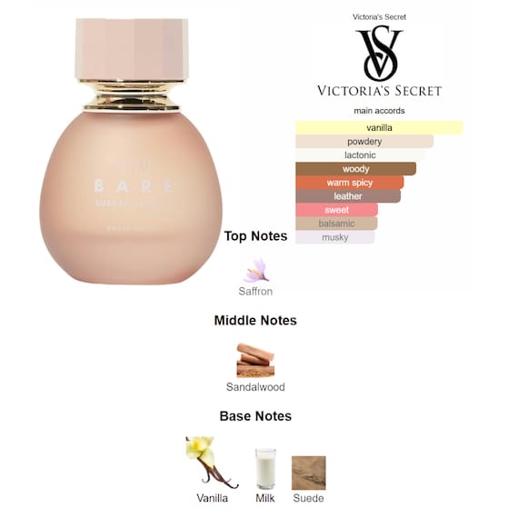 Victoria's Secret - Bare Sueded Vanilla - 2, 5, 10ml Sample