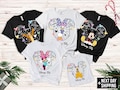 Personalized Disney All Character Shirt • Custom Family Matching Tee • Choose Any Character 2026