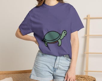 Line Art Turtle T-Shirt