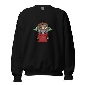 Baby Yoda Starlord Crewneck Sweatshirt