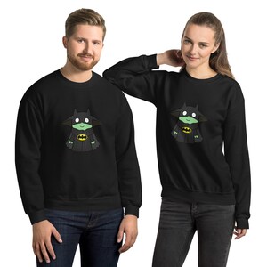 Baby Yoda Batman Crewneck Sweatshirt
