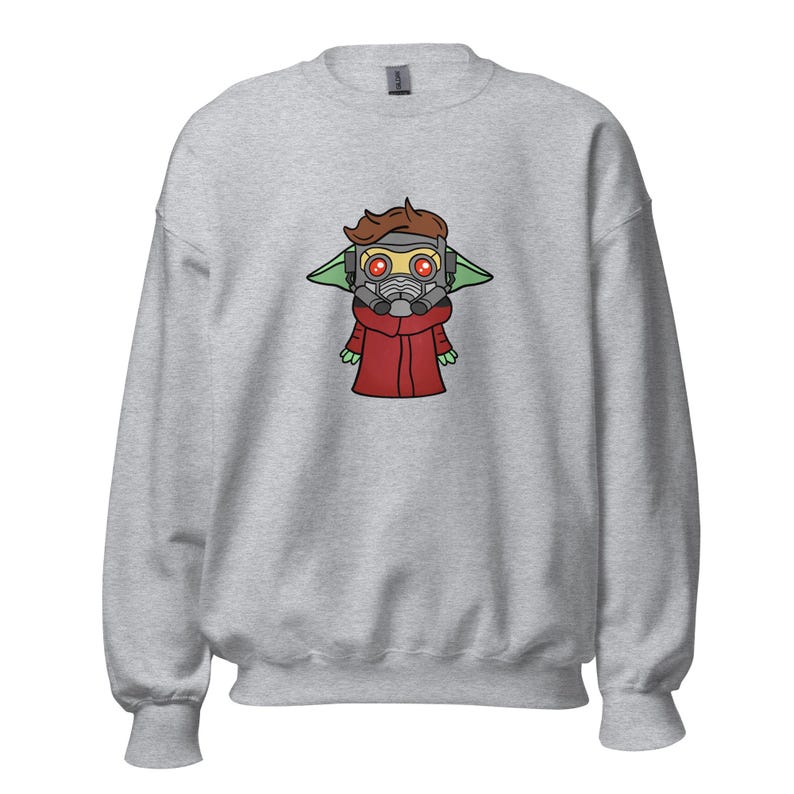 Baby Yoda Starlord Crewneck Sweatshirt